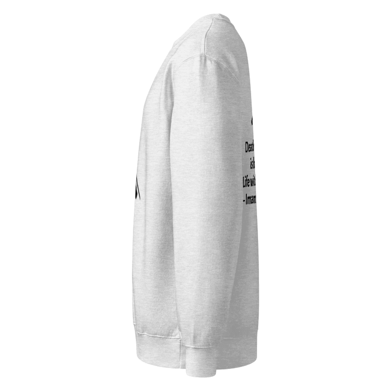 Death with Dignity — Imam Hussain Quote Long Sleeve Shirt