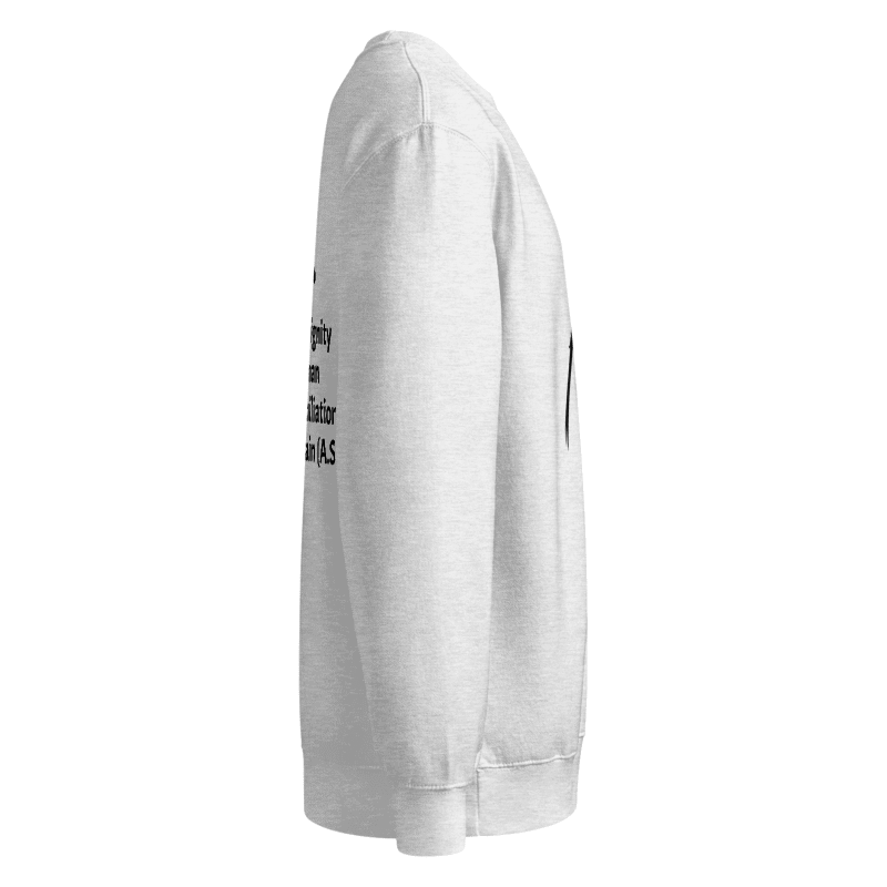 Death with Dignity — Imam Hussain Quote Long Sleeve Shirt